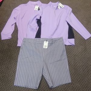 3 piece mix and golf/tennis outfit